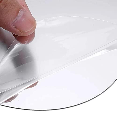 WallDaddy Oval Shape Plastic Mirror For Wall Size (20x30)Cm Flexible Mirror PentagonMirror