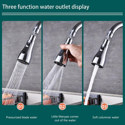3-Mode Kitchen Sink Faucet / Tap Connector