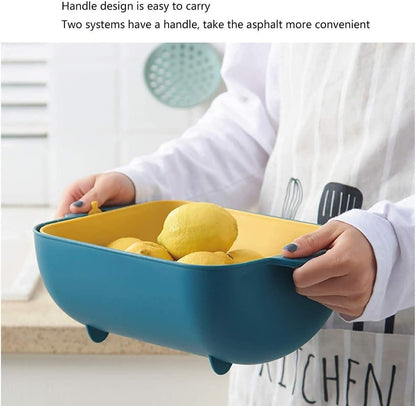 Vegetable and Fruit Washing cum Storage Basket