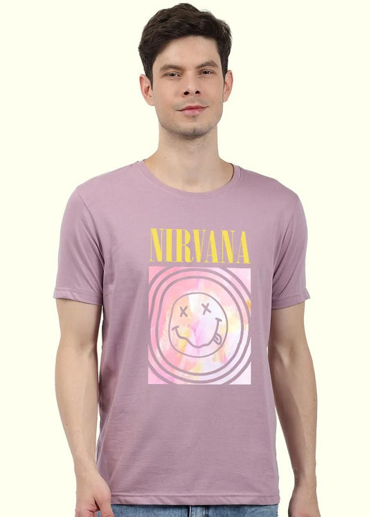 Teeshut Lilac Mens Printed T-shirt