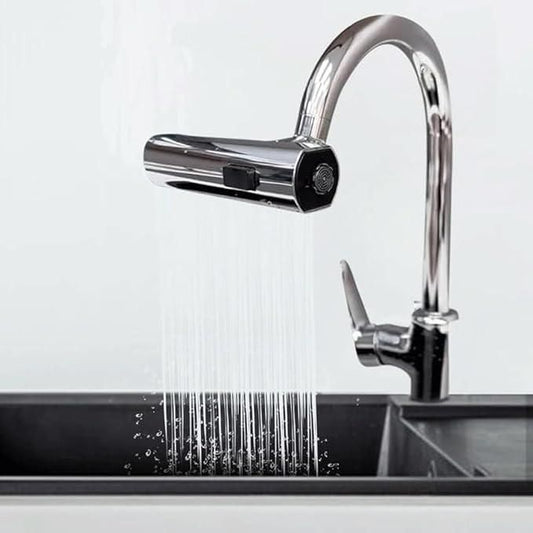 3-in-1 360° Waterfall Kitchen Faucet