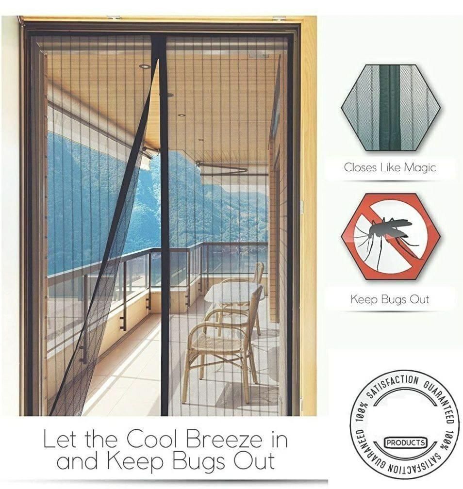 Magnetic Anti-Mosquito Door Curtain Mesh