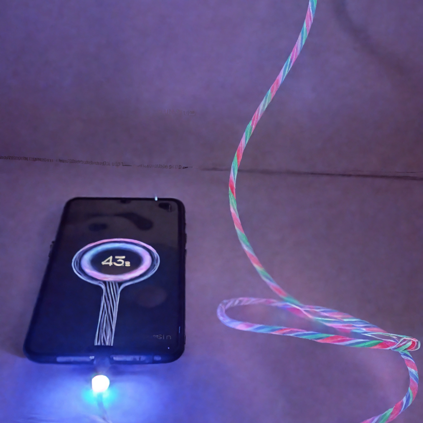 3 in 1 Multiple Pin Universal Magnetic Phone Charger with LED