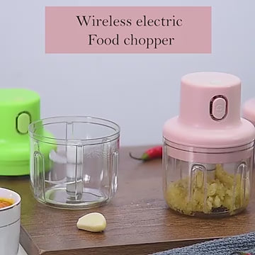 Portable USB Rechargeable Electric Chopper